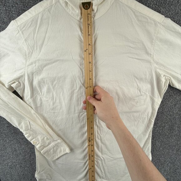 Ariat Pro Series Ivory Long Sleeve Button Up Shirt Men Outdoors Size 36 Small - Picture 2 of 16